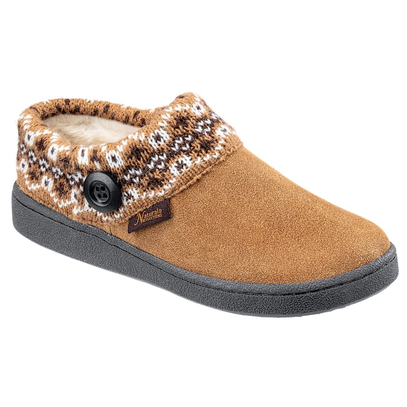 Natural Reflections Suede Clogs II