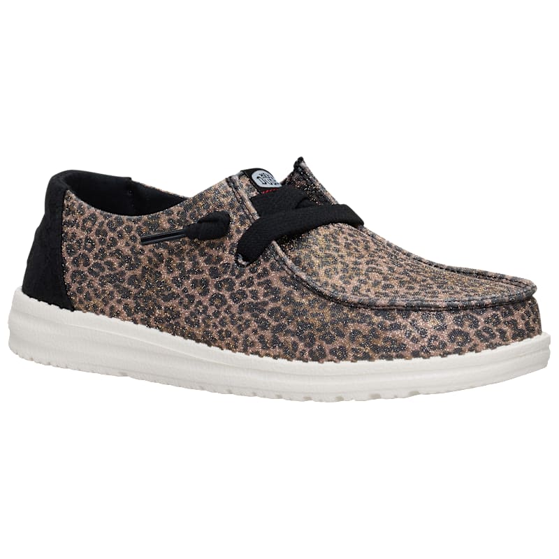 HEYDUDE Wendy Sparkle Animal Casual Shoes for Ladies