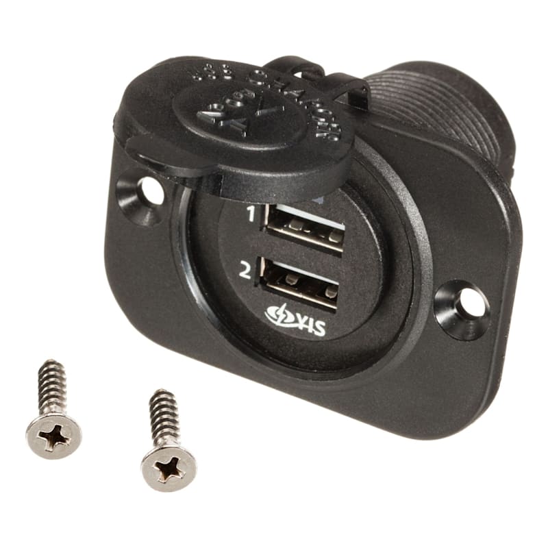 Bass Pro Shops 2-Port USB Charger Socket