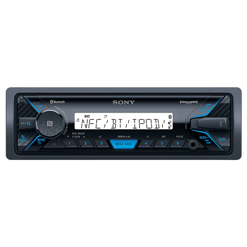 Sony Marine Bluetooth AM/FM/MP3/Satellite Mechless Receiver