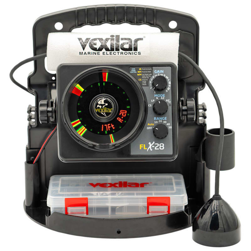 Vexilar FLX-28 Sonar Flasher Fish Finder Pro Pack