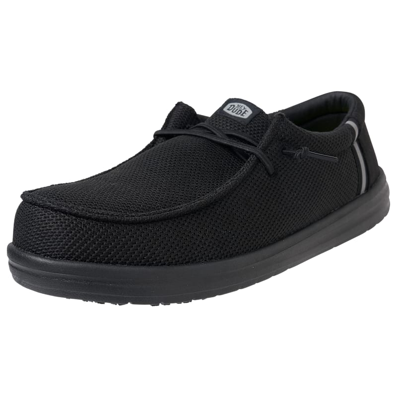 HEYDUDE Wally Work Composite Toe Work Shoes for Men