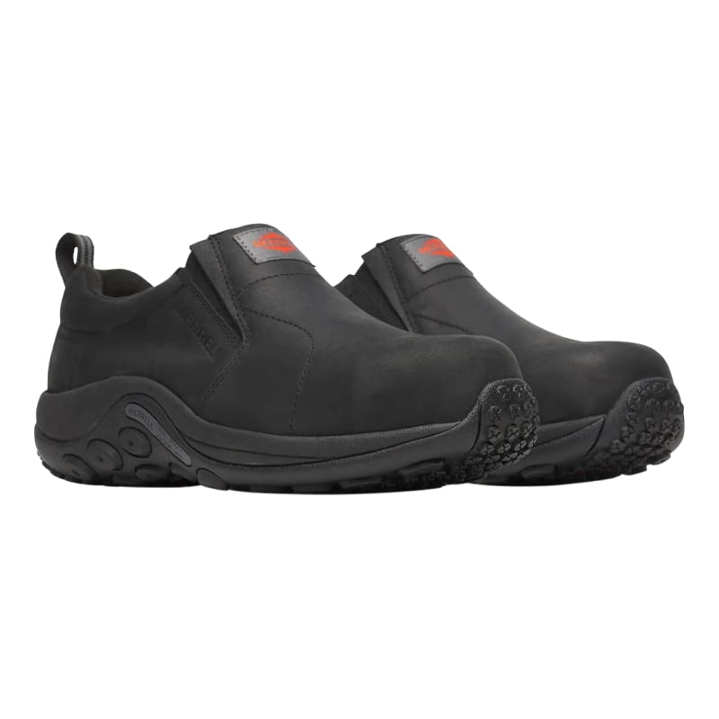 Merrell Jungle Moc Hi-Vis Carbon-Toe Work Shoes for Men