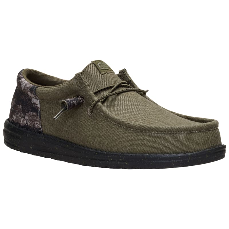 HEYDUDE Wally Funk TrueTimber Canvas Casual Shoes for Men