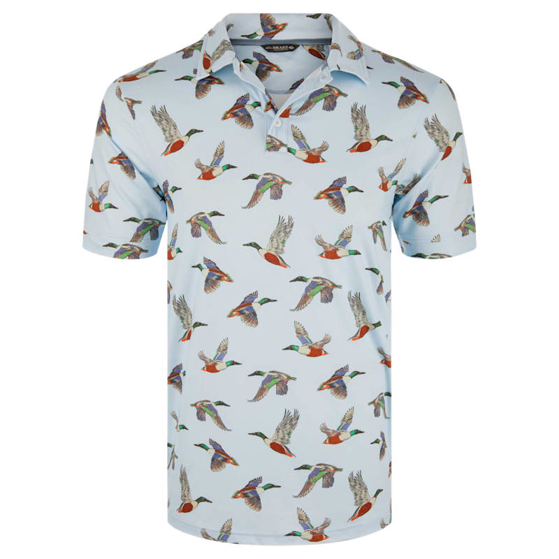 Drake Waterfowl Flying Spoonie Performance Polo