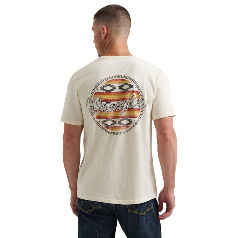 Wrangler Aztec Logo Short-Sleeve T-Shirt