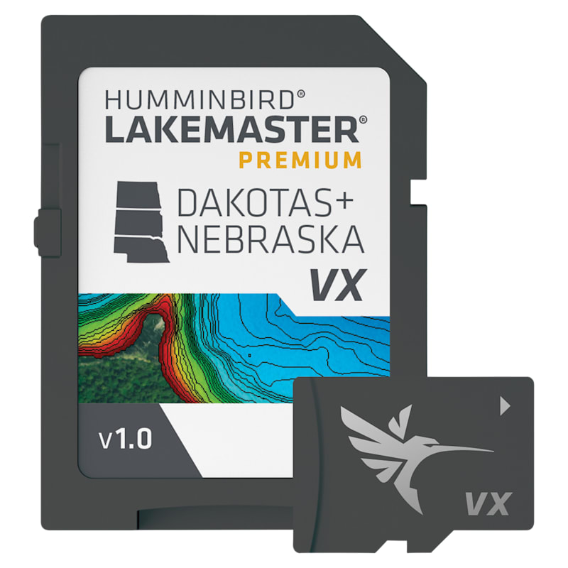 Humminbird LakeMaster Premium VX Digital Map Chart Card