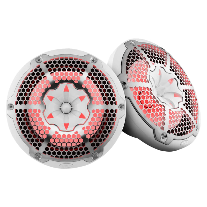 DS18 NXL 10" 2-Way Coaxial Marine Speaker With LED Lights