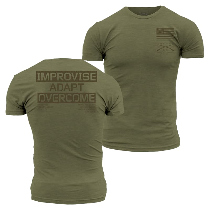Grunt Style Improvise Adapt Overcome Short-Sleeve T-Shirt