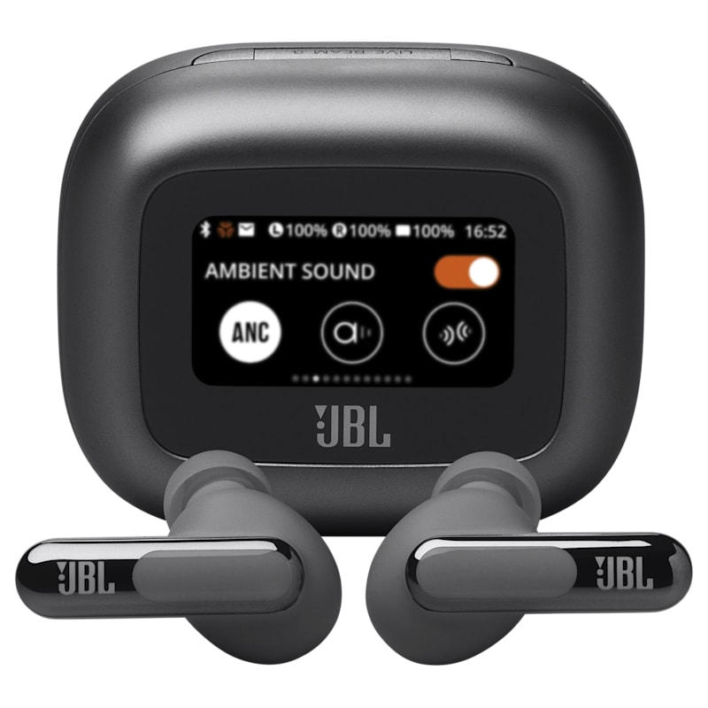 JBL by Harman Live Beam 3 Bluetooth In-Ear Noise-Cancelling Earbuds with Smart Charging Case