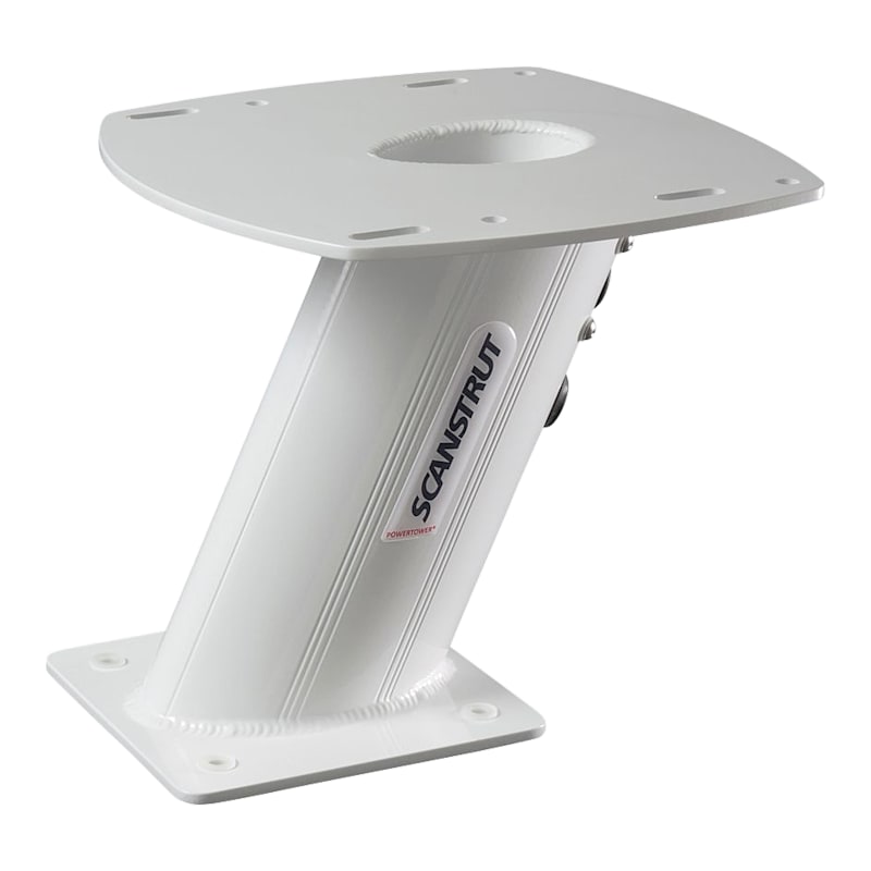 Scanstrut APT-250-01 Aluminium Aft-Leaning 10" PowerTower for Radar