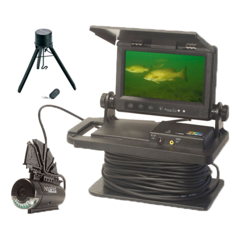 Aqua-Vu AV715C Underwater Camera System with XD Camera Housing and MO-Pod 3