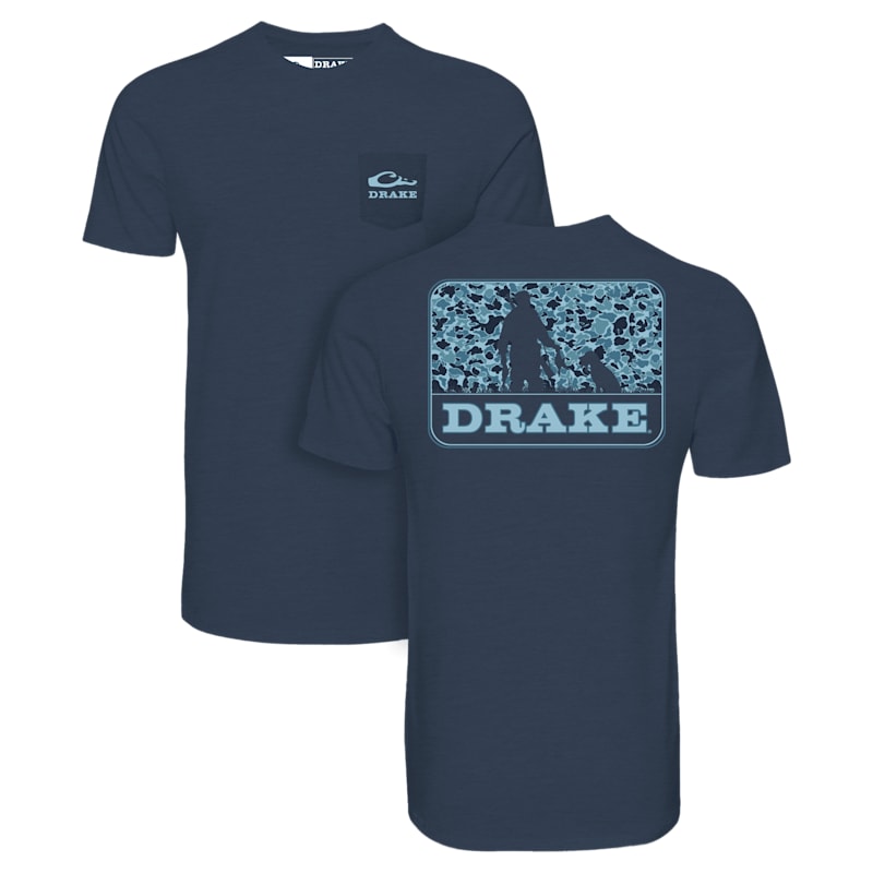 Drake Waterfowl Companions Old School Short-Sleeve Pocket T-Shirt
