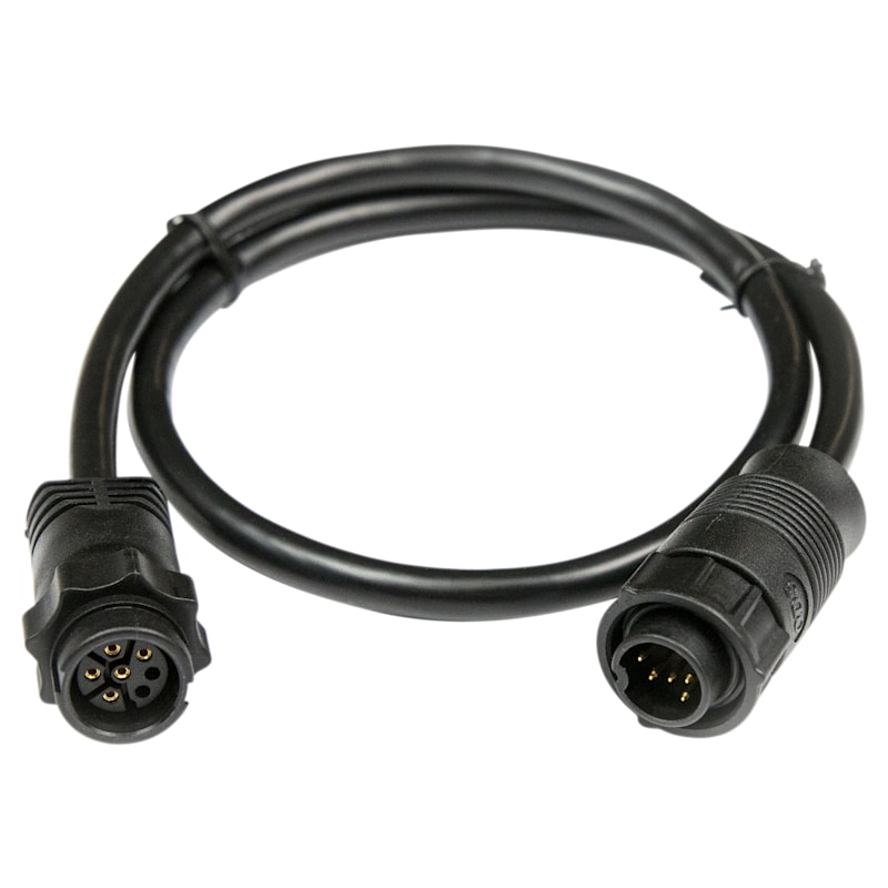 Lowrance 7-Pin Transducer to 9-Pin Sonar Adapter Cable