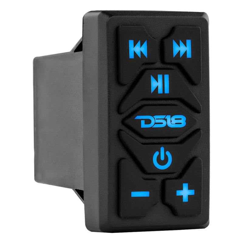 DS18 Rocker Switch Bluetooth Audio Receiver with Controls