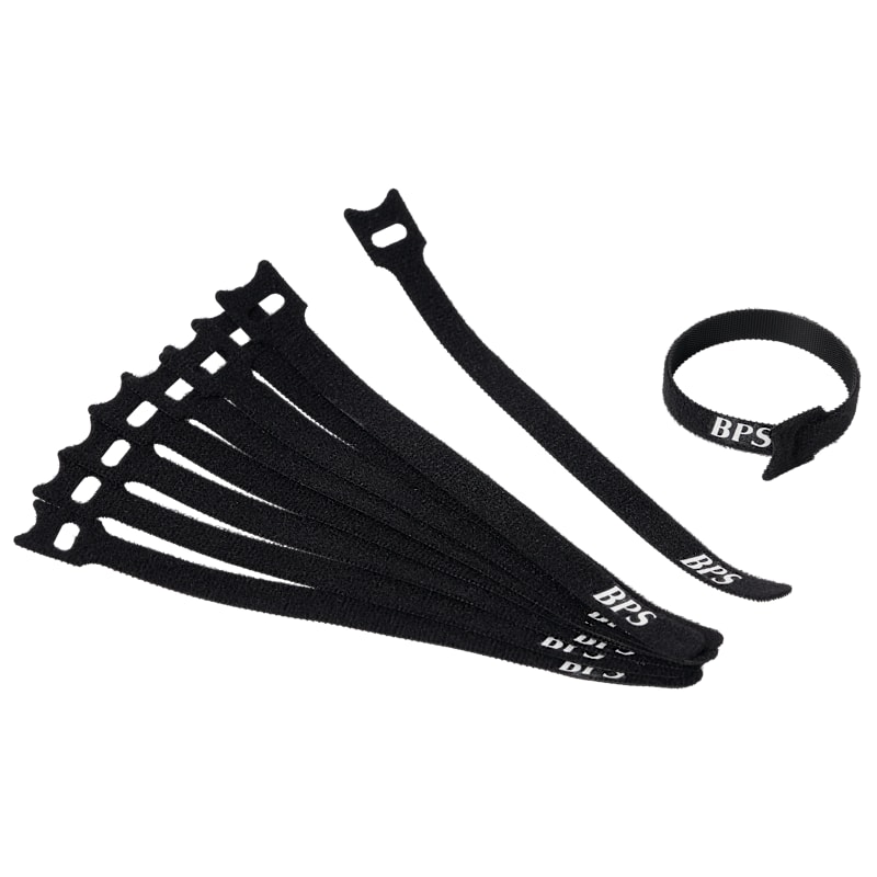Bass Pro Shops 8" Reusable Fastening Cable Ties 10-Pack