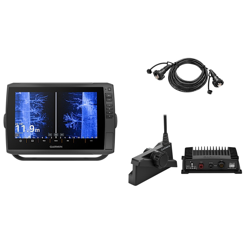 Garmin ECHOMAP Ultra 2 and Garmin LiveScope Plus LVS34 Bundle
