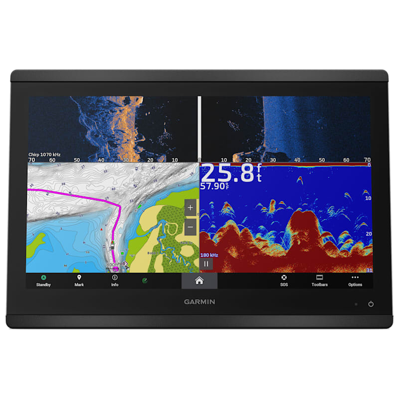 Garmin GPSMAP 8616xsv 16" Chartplotter with Sonar and Garmin Navionics+ Mapping
