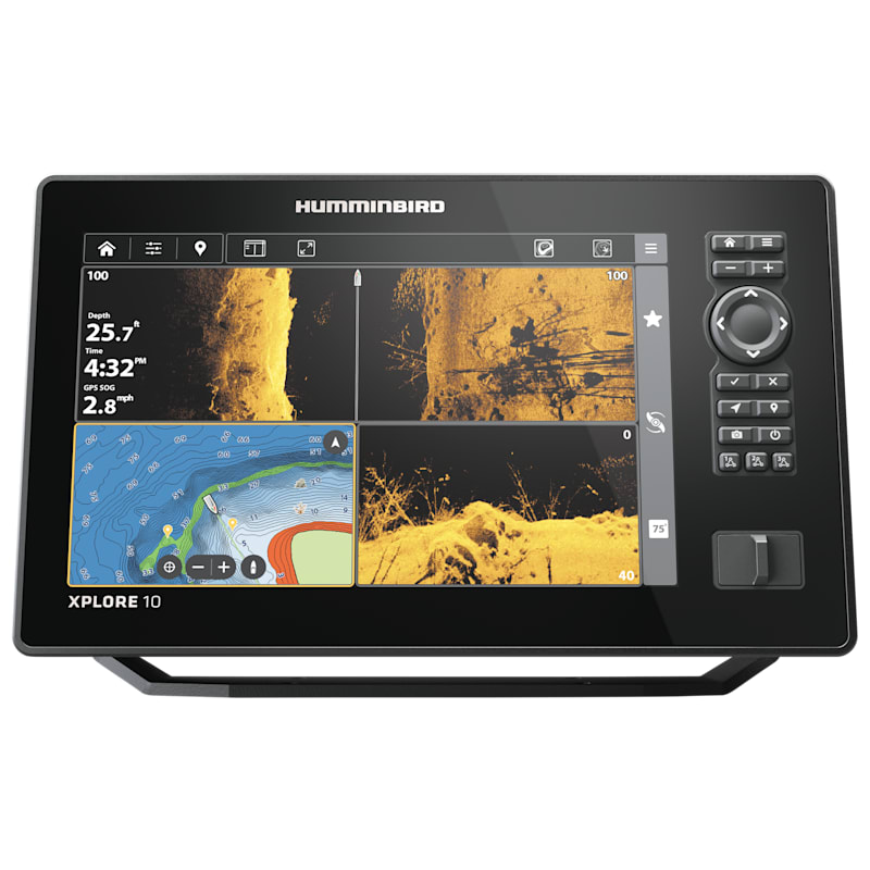 Humminbird XPLORE 10 CHIRP MEGA SI Fish Finder/Chartplotter - Control Head Only