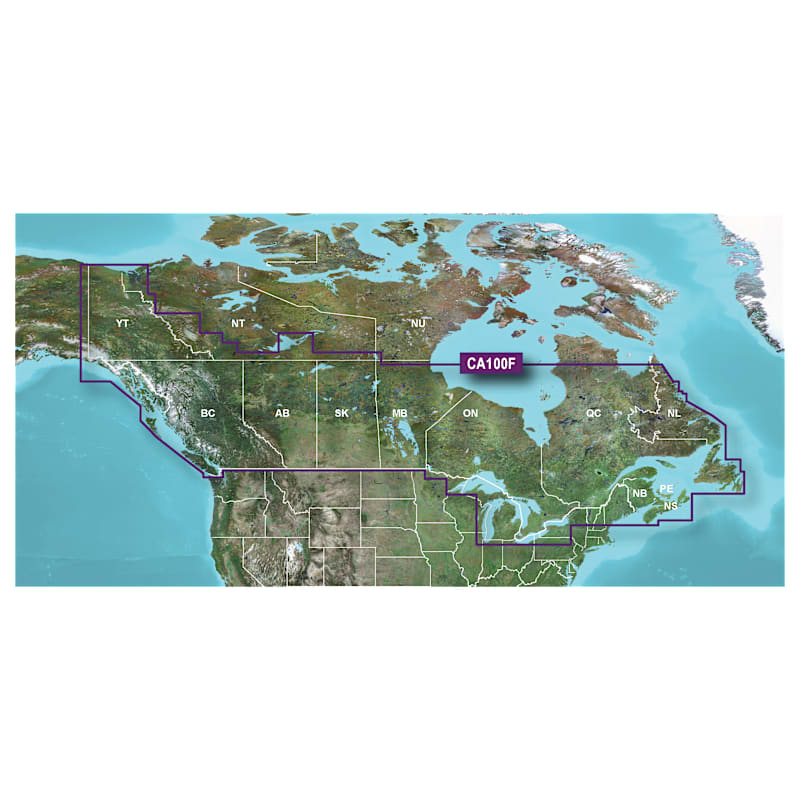 Garmin Canada LakeVu HD Ultra Micro SD Card Digital GPS Map
