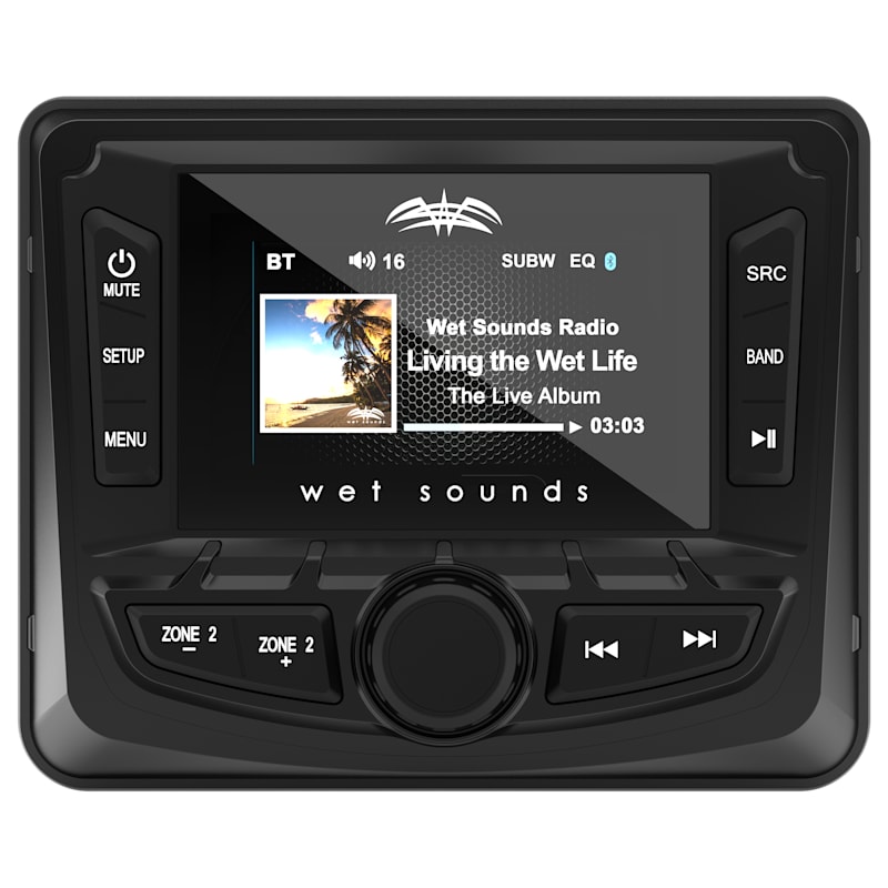 Wet Sounds MC-2 AM/FM/Weather Band Tuner with RDS