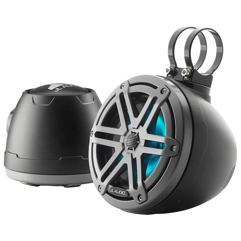 Garmin JL Audio VeX Enclosed System M3 6.5" Marine Speakers with LED and Sport Grilles