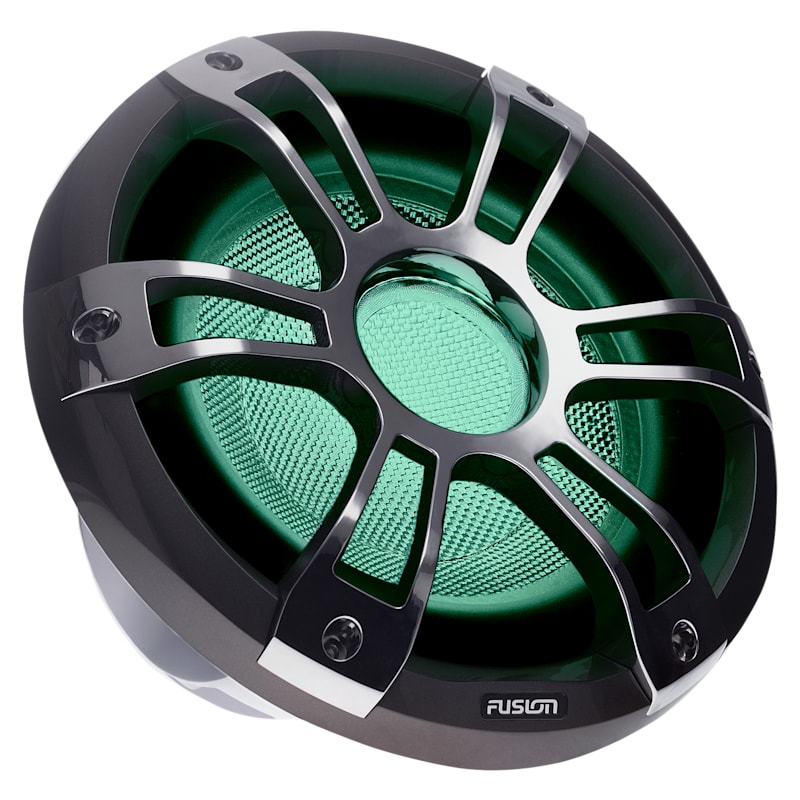Fusion Signature Series 3 Sports-Style 10" 600W Marine Subwoofer with CRGBW LED Lighting