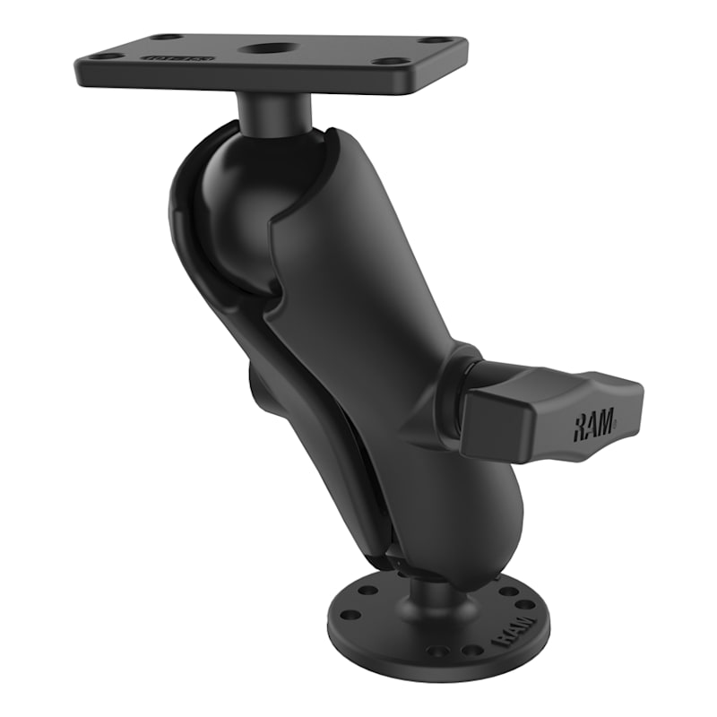 RAM Mounts Ball Mount with Round Base for Humminbird Helix 5 and Helix 5 G2 Units