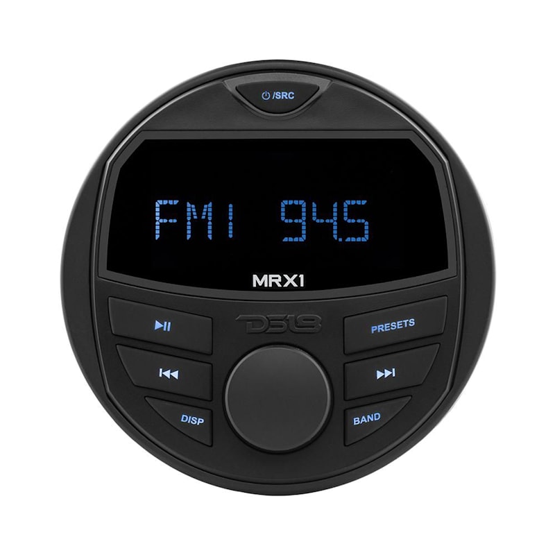 DS18 MRX1 Water-Resistant Marine Head Unit with LCD