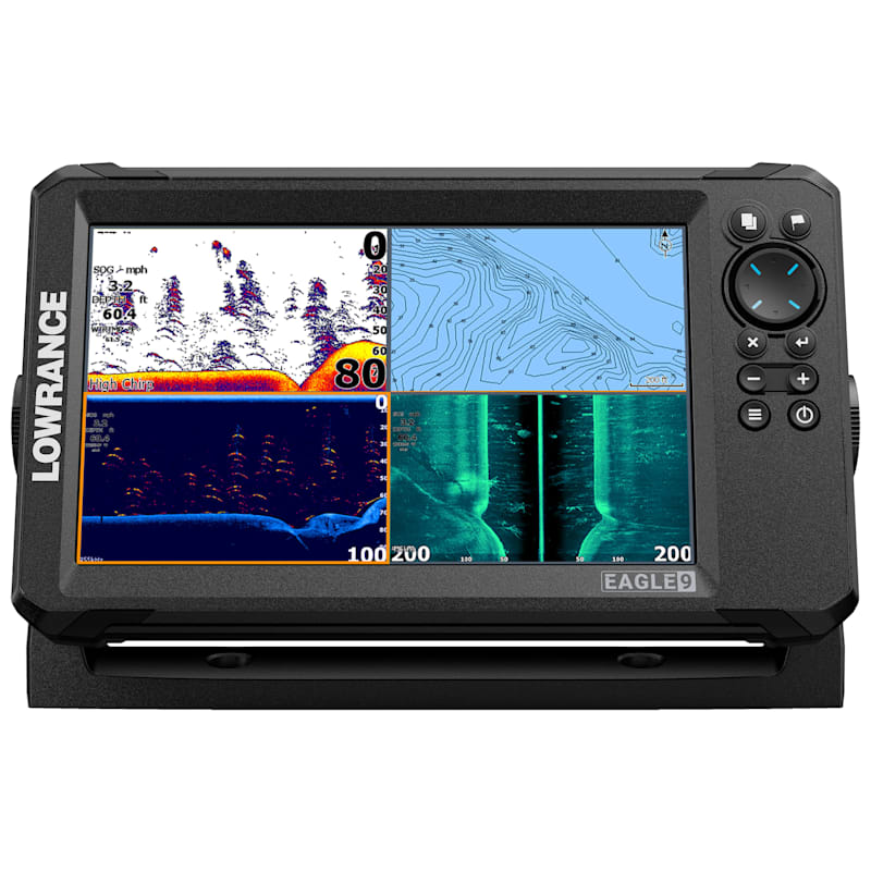 Lowrance Eagle 9 Fish Finder/Chartplotter with TripleShot HD Transducer