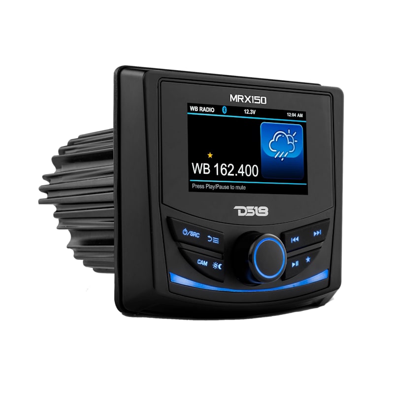 DS18 MRX150 Marine and Powersports Head Unit with Color TFT Display