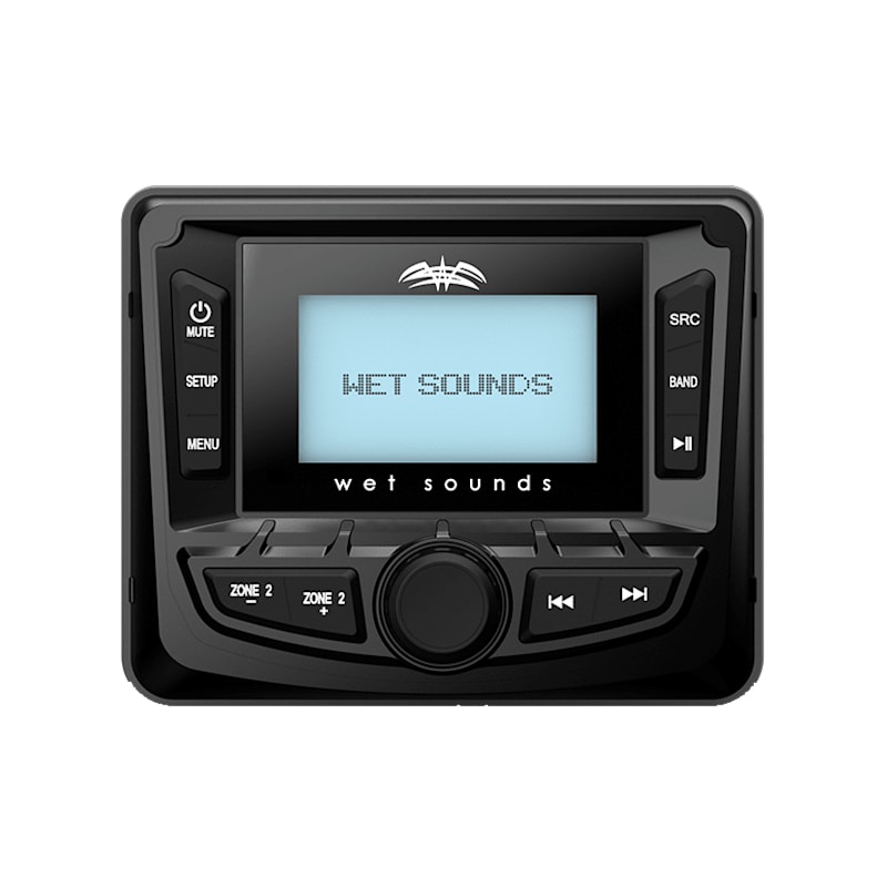 Wet Sounds MC-5 2 AM/FM/Digital Tuner Media Center