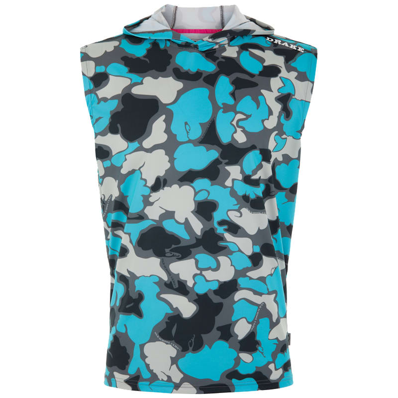 Drake Lake Shore Performance Hooded Sleeveless T-Shirt
