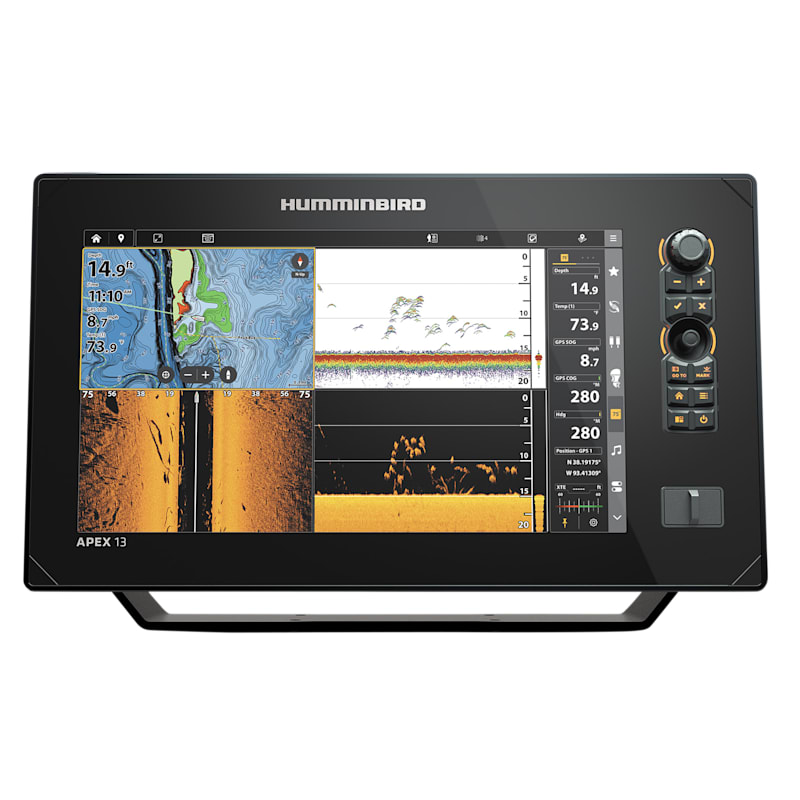 Humminbird APEX MSI+ Fish Finder/Chartplotter with Transducer