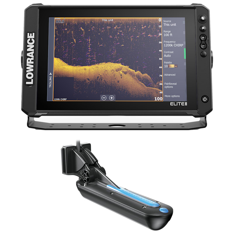 Lowrance Elite FS 12 Fish Finder/Chartplotter with TotalScan Transducer