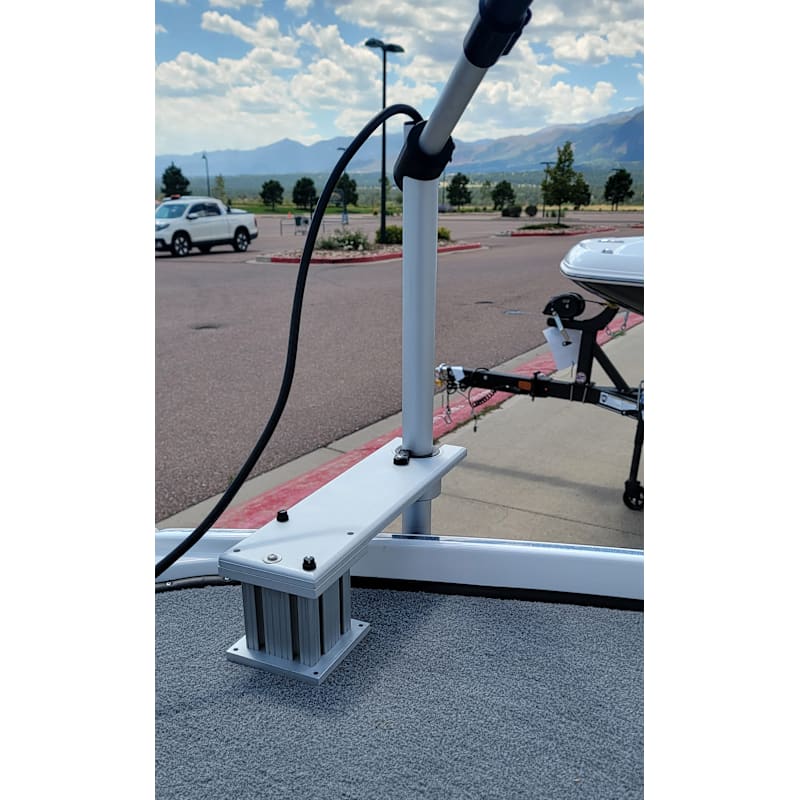 Fishing Specialties Transducer Mounting System for Bass Boats