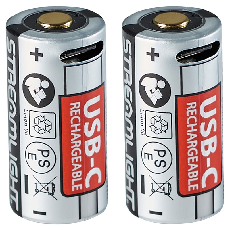 Streamlight Li-Ion USB-C Rechargeable Battery 2-Pack