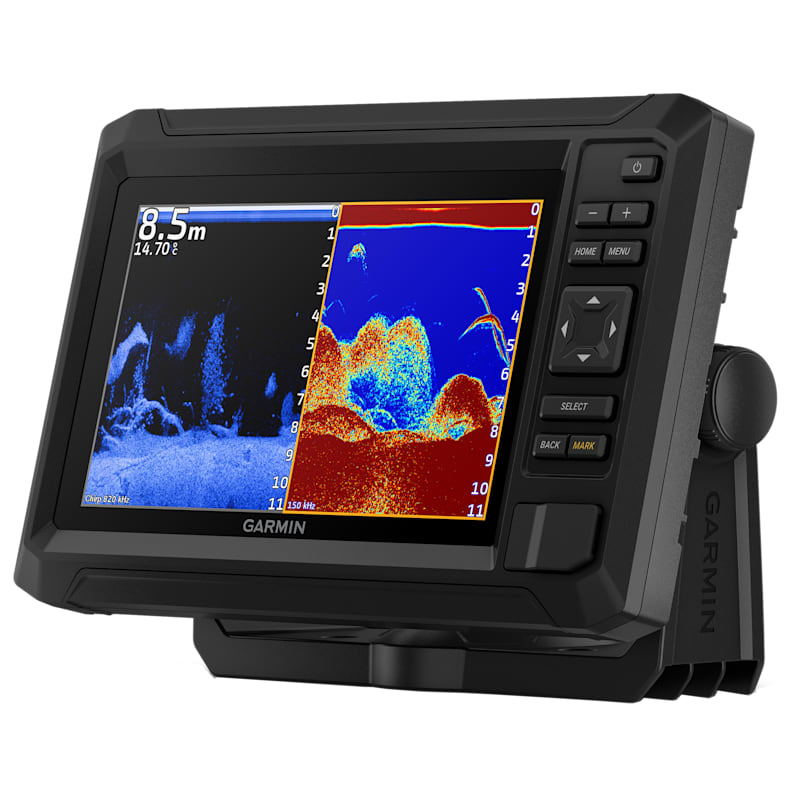 Garmin ECHOMAP UHD2 73cv Fish Finder/Chartplotter with GT20-TM Transducer and Navionics+ U.S. Inland Mapping