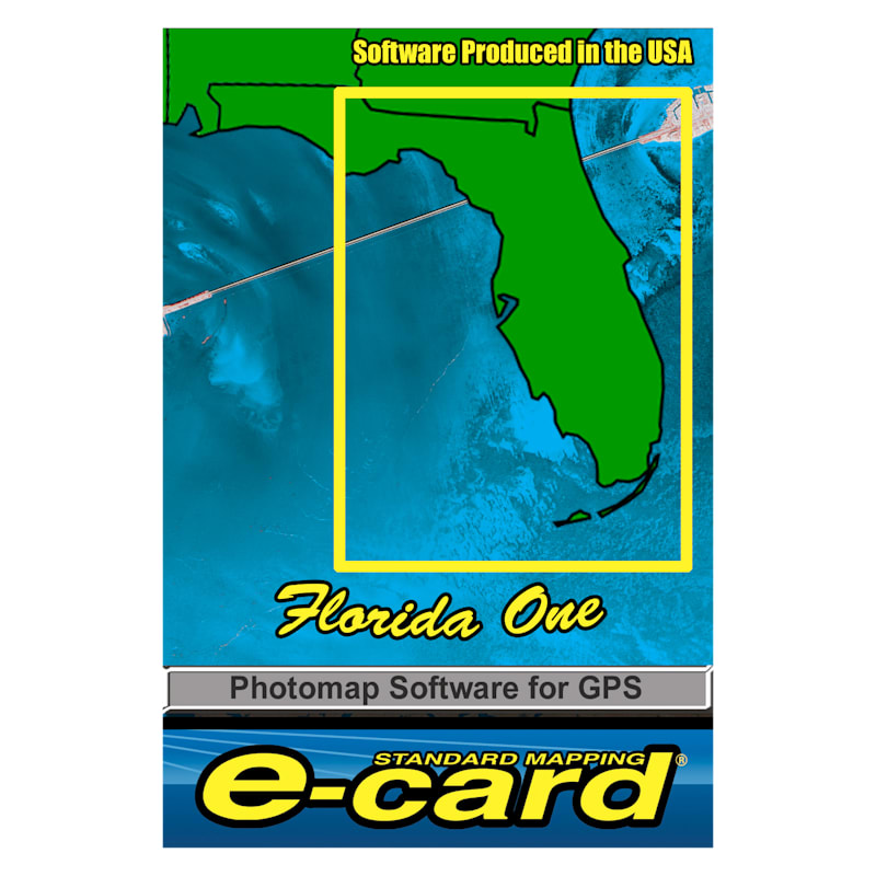 Standard Mapping Services Classic Marine Map GPS E-Cards