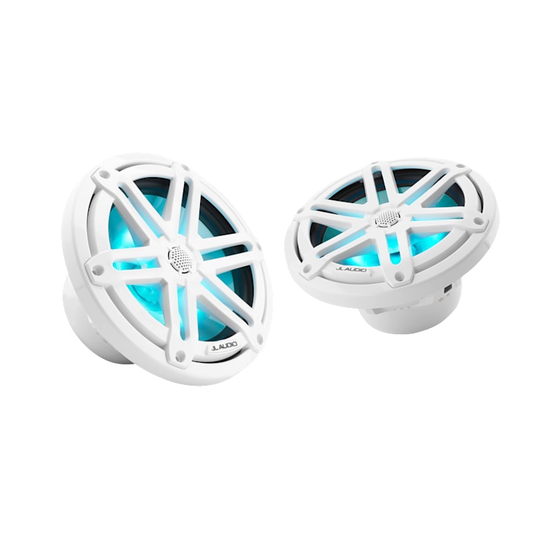 Garmin JL Audio M3 7.7'' Marine Speakers with LED and Sport Grilles