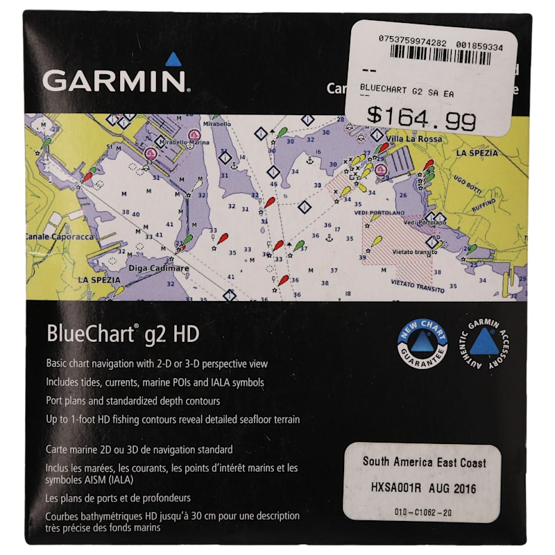 Garmin BlueChart g2 HD Chartplotter Maps microSD Card
