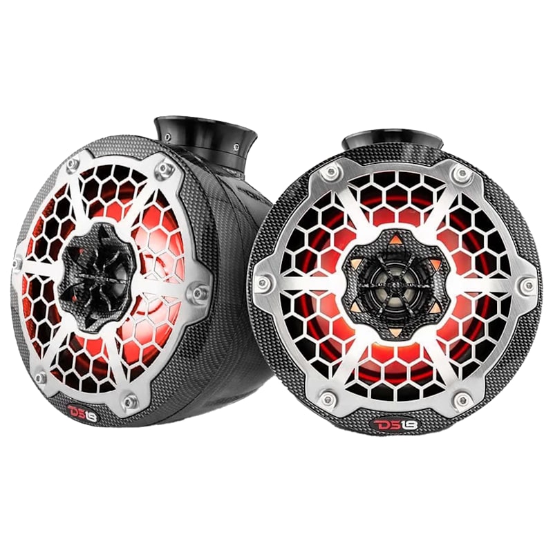 DS18 NXL 6.5" Pod 300W Speaker Pair with Integrated RGB LED Lights