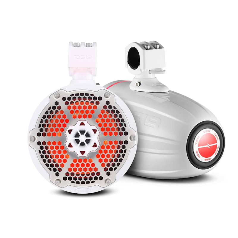 DS18 HYDRO 8'' Marine Water-Resistant Wakeboard Tower Neodymium Speakers