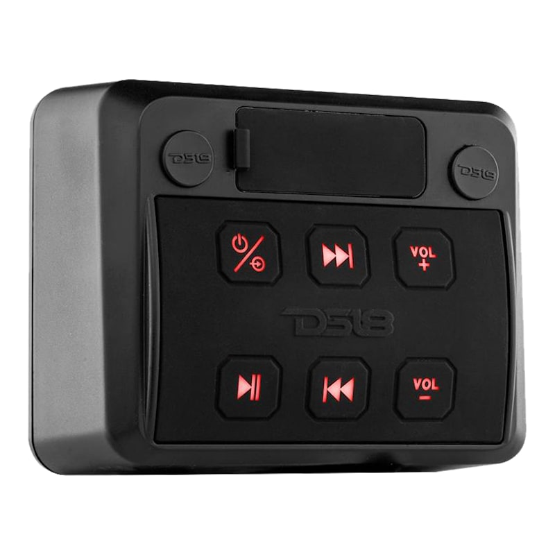 DS18 Waterproof Universal Enclosure with Bluetooth Streaming Audio Receiver Controller