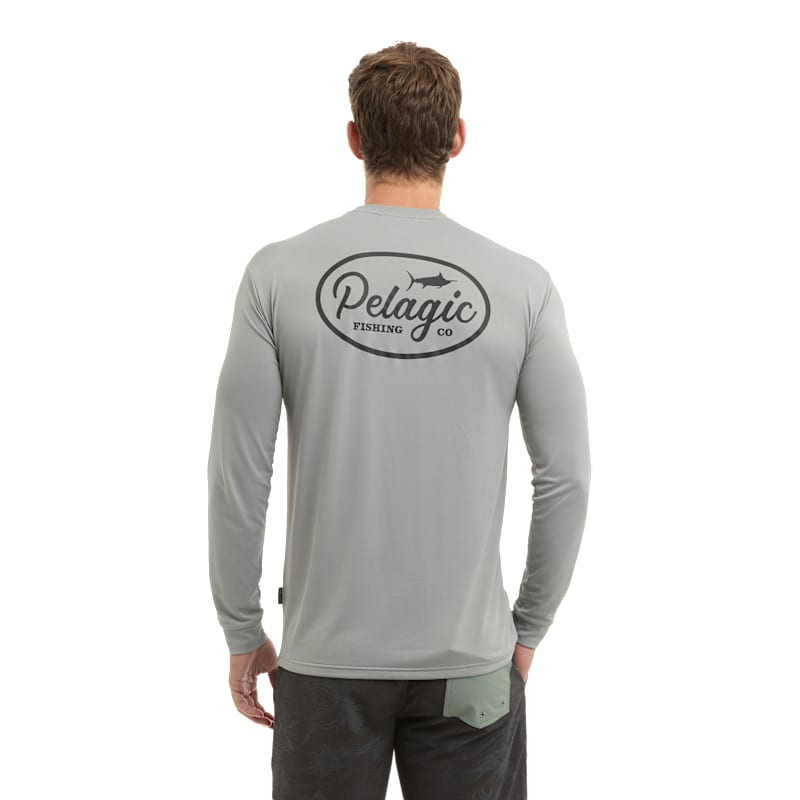 Pelagic Aquatek Circled Graphic Long-Sleeve Shirt