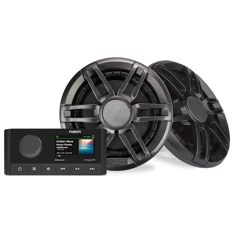 Fusion MS-RA210 Stereo and XS Sports Speakers Kit