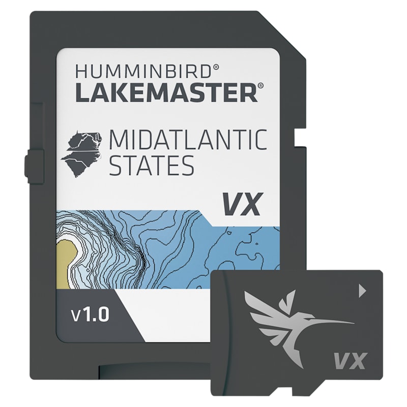 Humminbird LakeMaster VX Digital Map Chart Card