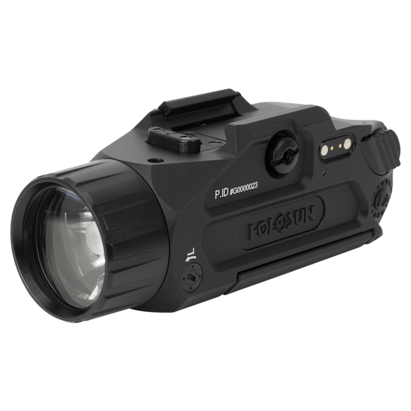 HOLOSUN P.ID-Plus 1,000-Lumen Rail-Mount Gun Light and Laser
