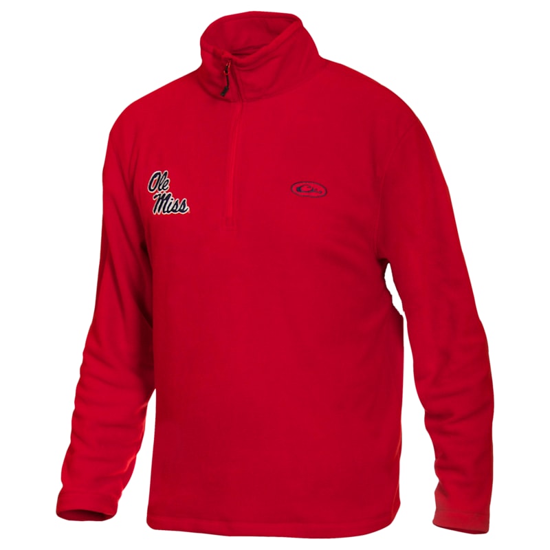 Drake Collegiate Camp Fleece 1/4-Zip Pullover