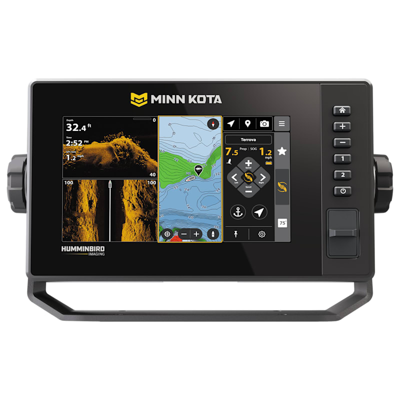 Minn Kota X Series Fish Finder/Chartplotter with Transducer